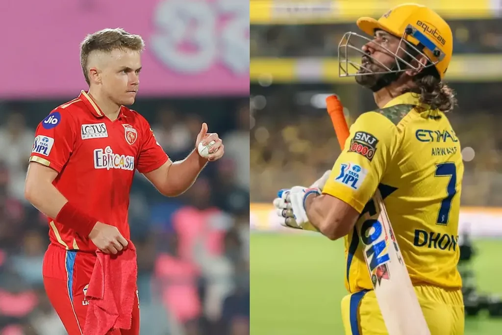 Sam Curran and MS Dhoni