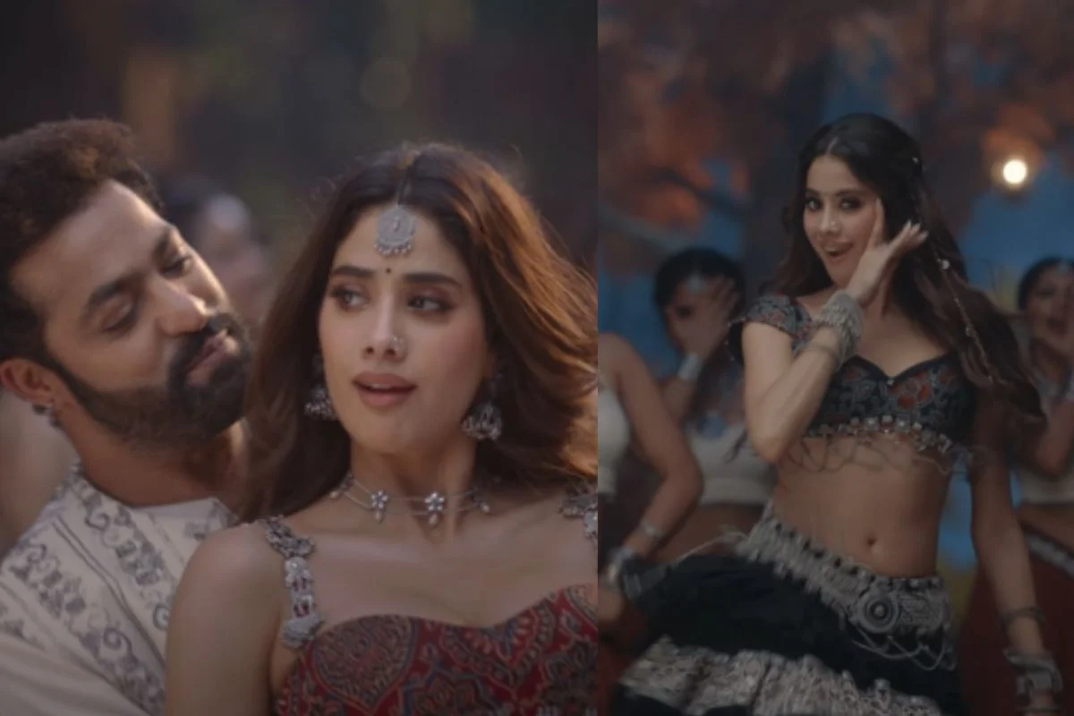 Janhvi Kapoor and Jr NTR Set the Screen on Fire with "Daavudi" Song from Devara