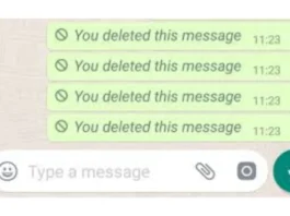 WhatsApp Delete for Everyone Message