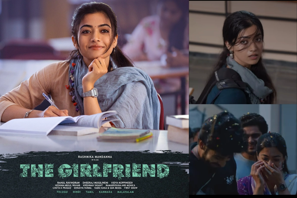 Rashmika Mandanna Unveils Teaser of "The Girlfriend": Fans Go Wild